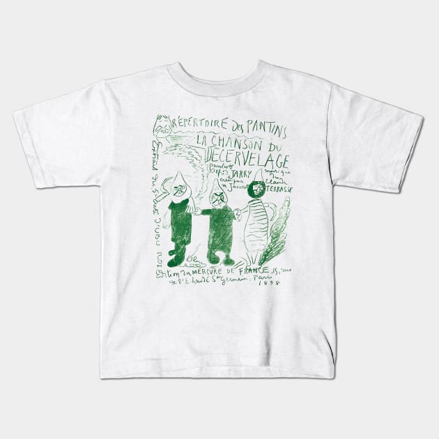 La chanson du Decervelage - Les palotins - Alfred Jarry Kids T-Shirt by PATAK0SM0S